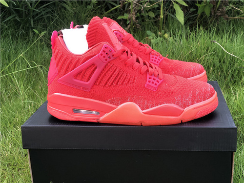 Air Jordan 4 Flyknit big red woven_ number AQ3559-600. Full code shipment 40-47.5-25f6d3e3